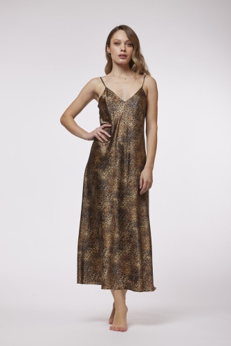 Сорочка Vivis WILLOW (цвет 01362 animalier) бежевая фото 2