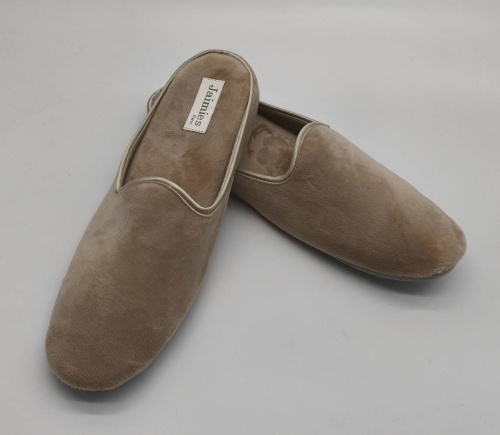Тапочки Jaimies KEN mule HOMME бежевые фото 4