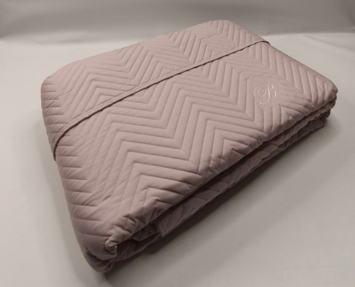 Покрывало Blumarine STILE BLU 270х270 розовое 02 fard pink Артикул: 93746 DolceNoce фото 3