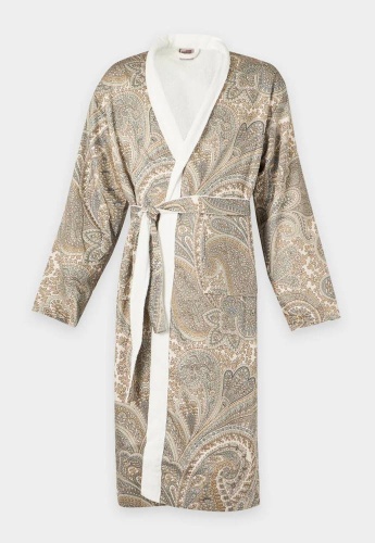 Халат Etro GIANO DOUBLE 99KA513 X0820 stampa beige бежевый фото 5 Халат Etro GIANO DOUBLE 99KA513 X0820 stampa beige бежевый фото 5