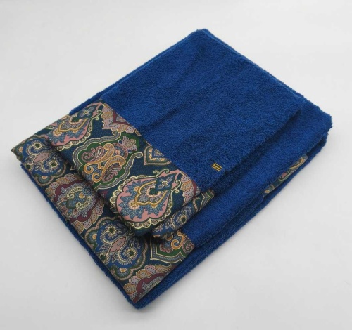 Набор полотенец Etro 7PLIES AV800 X0883 blue синий 60х100+40х60 Артикул: 70129 DolceNoce фото 2