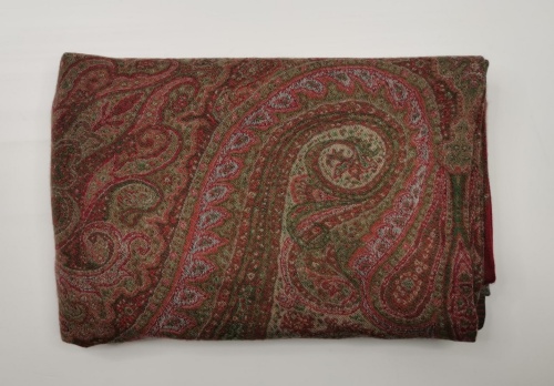 Плед Etro CARVIN Rosso BRILLANTE бордовый 200х200 Артикул: 70081 DolceNoce фото 5