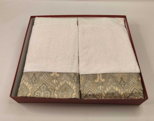 Набор полотенец Etro 7PLIES AV800 X0820 beige бежевый Пять штук Артикул: 70125 DolceNoce фото 3