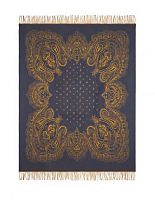 Плед Etro YOTEI AL276 B0310 blue синий 140х180