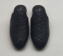 Тапочки женские Homers NAPPA NEGRO 22284 черные