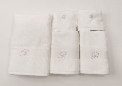 Набор полотенец Blumarine RISVEGLIO белый 04 white Артикул: 94893 DolceNoce фото 2