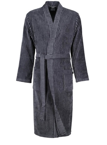 Халат мужской Cawo 4854 (97 schwarz темно-серый) фото 2