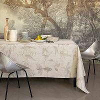 Скатерть Le Jacquard Francais VOLIERE beige 175x320