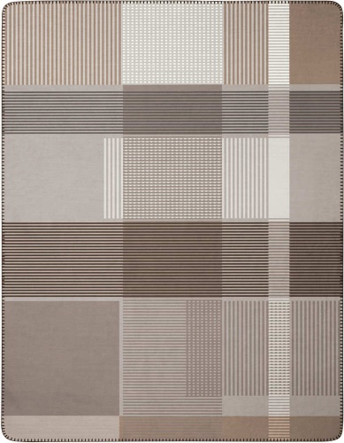 Плед Biederlack Moderns&Classics (818423) maze stone 150х200 Артикул: 79271 DolceNoce