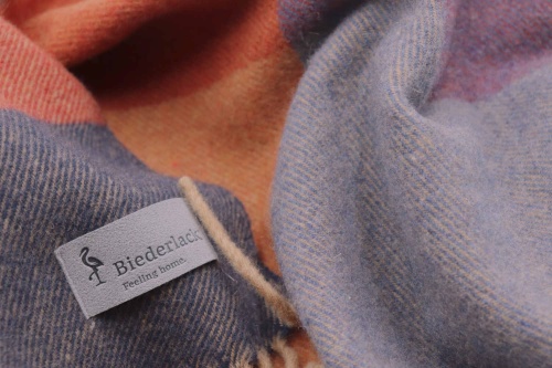 Плед Biederlack NATURALS&PLAIDS (809612) pleasant stone 130х170 Артикул: 79259 DolceNoce фото 4