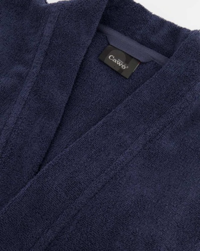 Халат мужской Cawo 828 (17 blue синий) фото 4