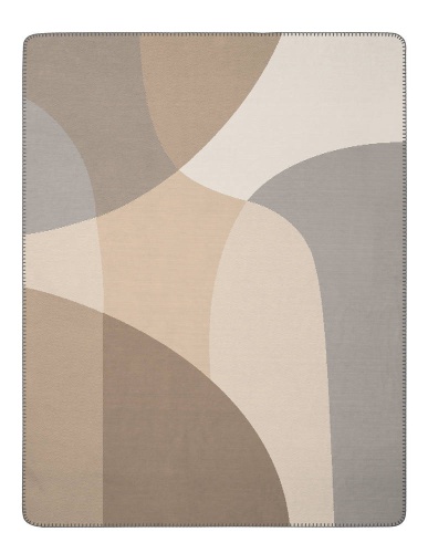Плед Biederlack Moderns&Classics (818362) lava light 150х200 Артикул: 79272 DolceNoce