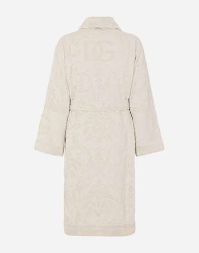 Халат Dolce & Gabbana DG LOGO beige бежевый фото 2