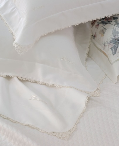 Постельное белье Blumarine DETTAGLI 01 pearl молочное