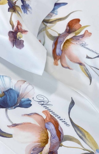 Постельное белье Blumarine FLEURETTE 03 blue синее фото 2