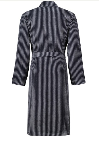 Халат мужской Cawo 4854 (97 schwarz темно-серый) фото 3