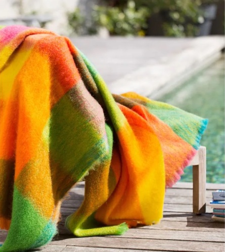 Плед Brun De Vian-Tiran MOHAIR ARLEQUIN 140х180 Артикул: 87437 DolceNoce фото 2