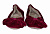 Тапочки домашние Ruby 1563 балетки теплые, размер L (39-40)