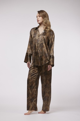 Пижама Vivis WYNTER (цвет 01362 animalier) бежевая фото 2