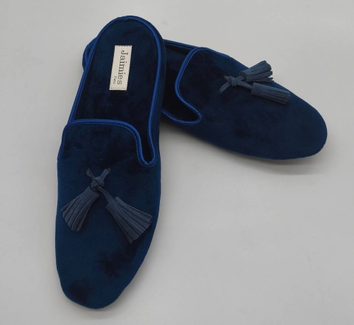 Тапочки Jaimies MARCEL mule HOMME синие фото 4