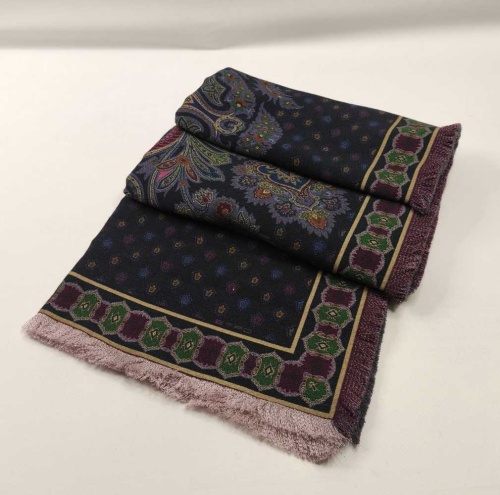 Плед Etro ZAHIR AKC28  X0883 blue синий 140x180 Артикул: 70119 DolceNoce фото 2