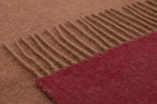 Плед Biederlack DARK VELVET (819253) pepper-cashew 130х170 Артикул: 79252 DolceNoce фото 4