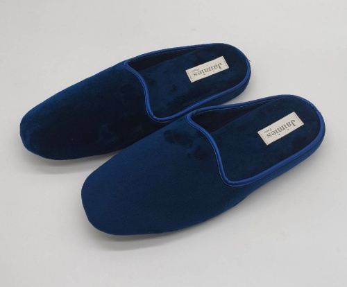 Тапочки Jaimies KEN mule HOMME синие фото 4