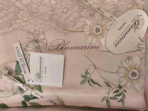 Скатерть Blumarine L`ULIVO 170х270 цвет 02 powder pink розовая Артикул: 94179 DolceNoce фото 5
