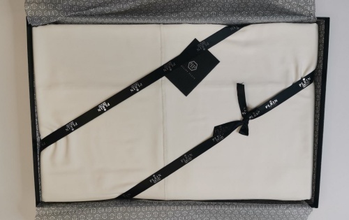 Постельное белье Philipp Plein BASIC HEXAGON M01 ivory фото 4