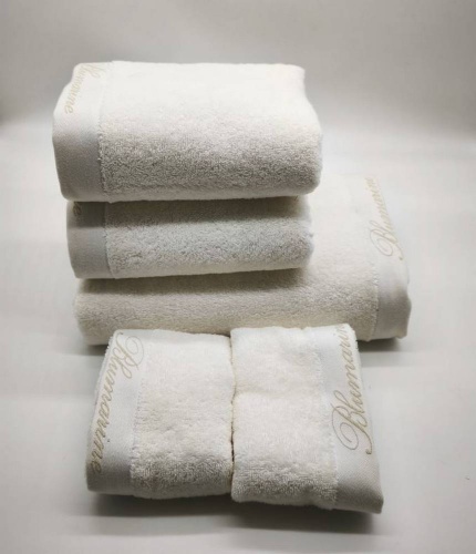 Набор полотенец Blumarine SPA молочный 05 ivory Артикул: 94864 DolceNoce