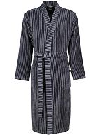 Халат мужской Cawo 4854 (97 schwarz темно-серый)