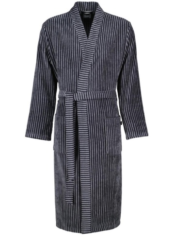 Халат мужской Cawo 4854 (97 schwarz темно-серый)