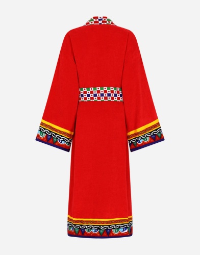Халат Dolce & Gabbana CARRETTO red красный фото 2