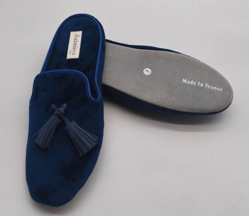 Тапочки Jaimies MARCEL mule HOMME синие фото 5