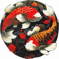 Коврик Kleen-Tex KOI COUPLE (075182) 120х120