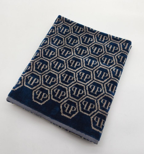Набор полотенец Philipp Plein PATTERN 111 blue 40х60+60х110 Артикул: 69608 DolceNoce фото 2