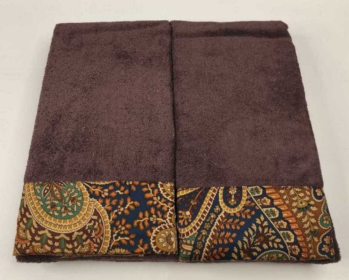 Набор полотенец Etro GIANO AV799 X0883 brown коричневый Пять штук Артикул: 70150 DolceNoce фото 4