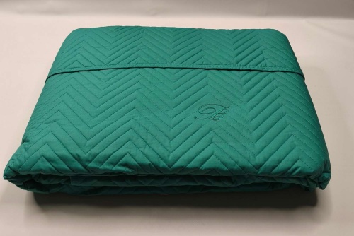 Покрывало Blumarine STILE BLU 270х270 изумрудное 18 esmeraldo emerald Артикул: 93729 DolceNoce