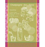 Полотенце Garnier-Thiebaut CHAMPAGNE DES FEES MOUSSE 56х77