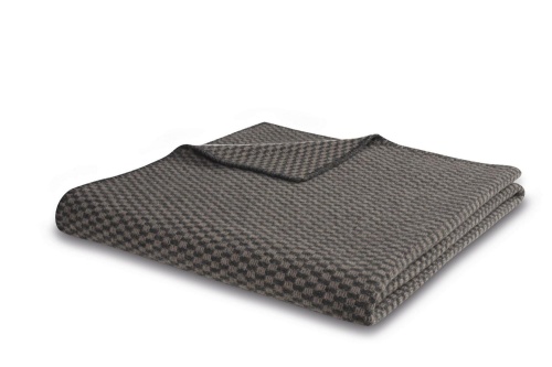 Плед Biederlack NATURALS&PLAIDS (819208) mokka 150х200 Артикул: 79264 DolceNoce