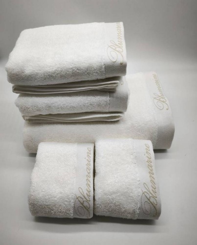 Набор полотенец Blumarine SPA белый 04 white 5 штук Артикул: 94865 DolceNoce фото 3