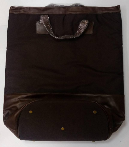 Сумка кожаная Decor Walther Шоколадная, размер 42х67х30 см Артикул: 81758 DolceNoce фото 3