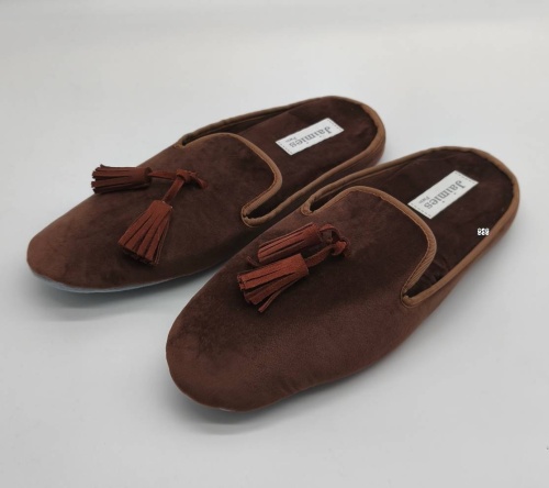 Тапочки Jaimies MARCEL mule HOMME шоколадные фото 2