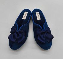 Тапочки Jaimies NATHALIE mule classic blue синие